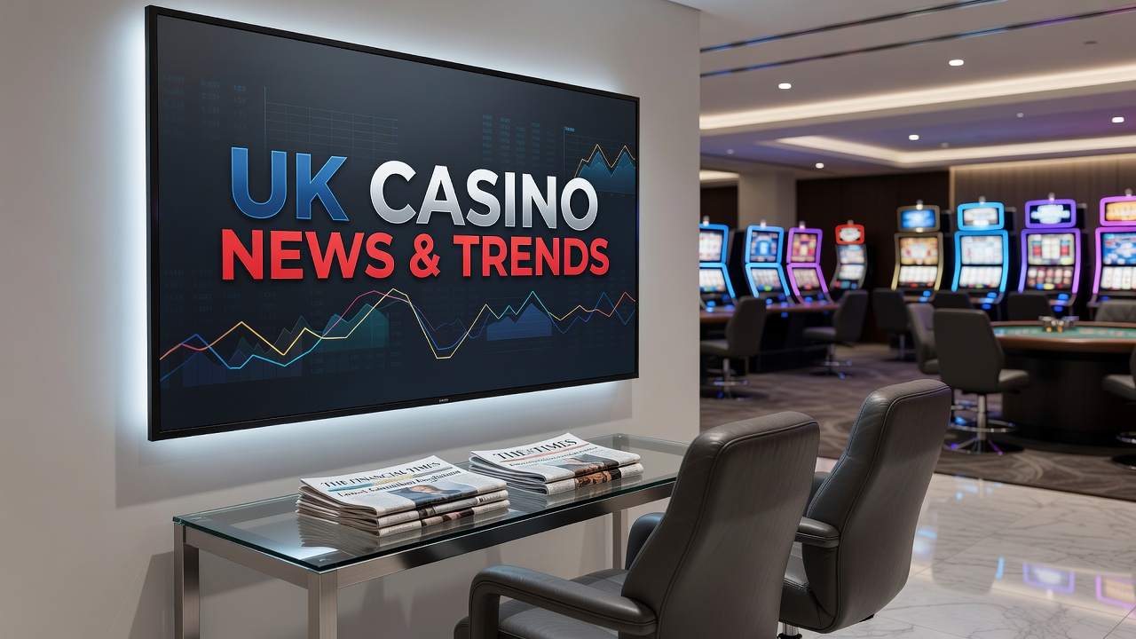 UK gambling regulatory discussions and casino trends illustration