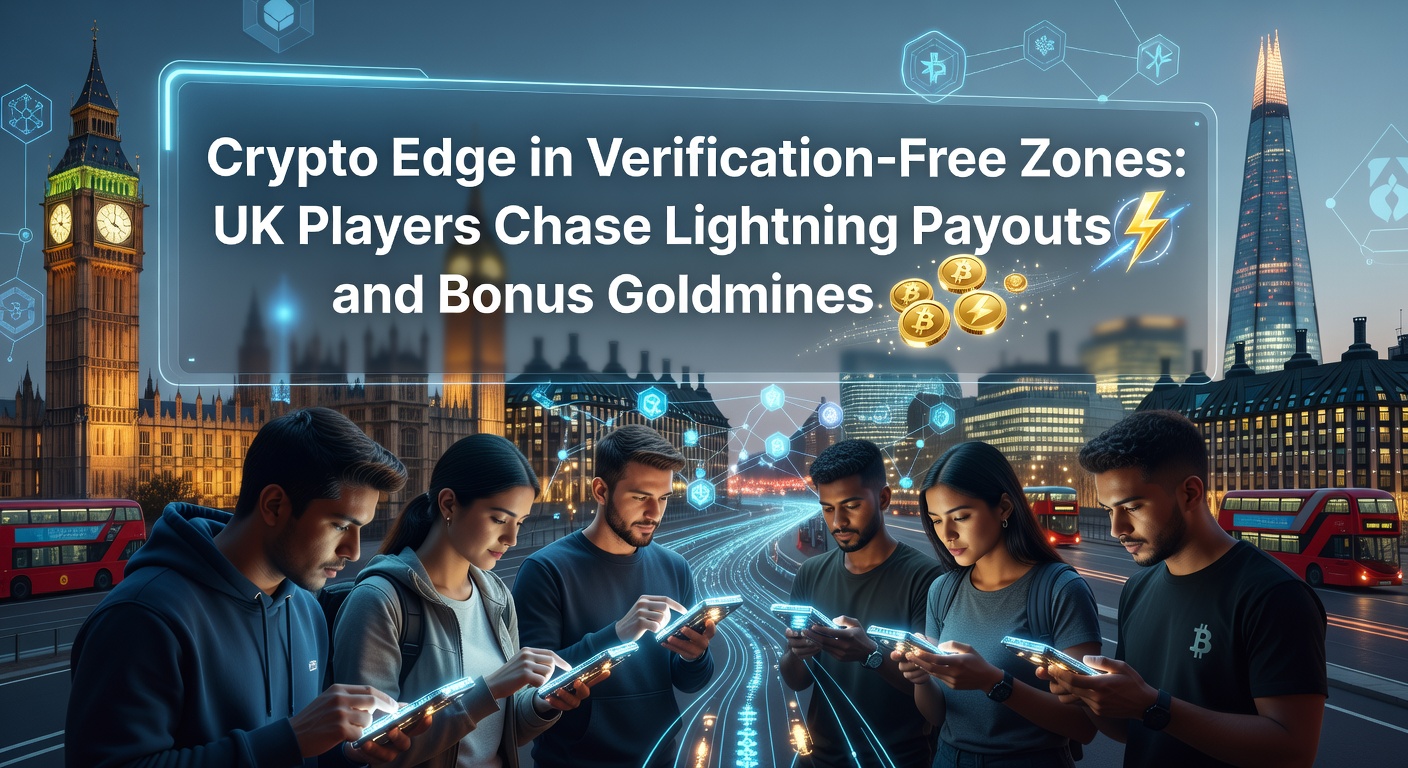 Vibrant digital wallet interface showing crypto transactions in a fast-paced online casino environment for UK players