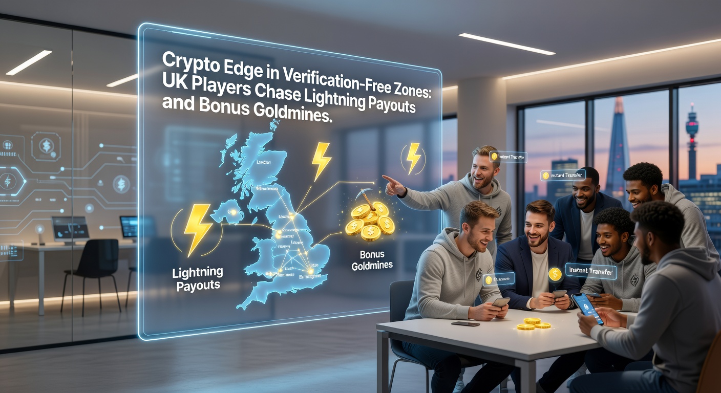 Dynamic chart illustrating crypto withdrawal speeds and bonus multipliers in verification-free online casinos