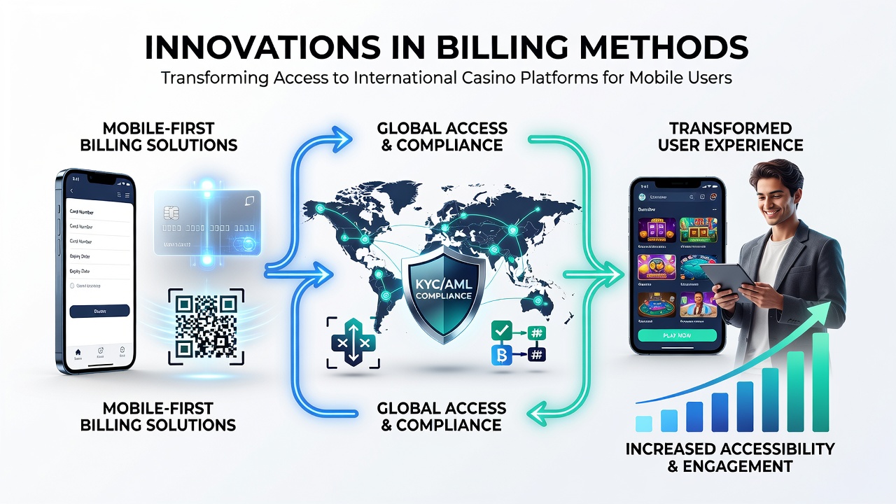 Billing innovations enabling faster mobile casino transactions worldwide