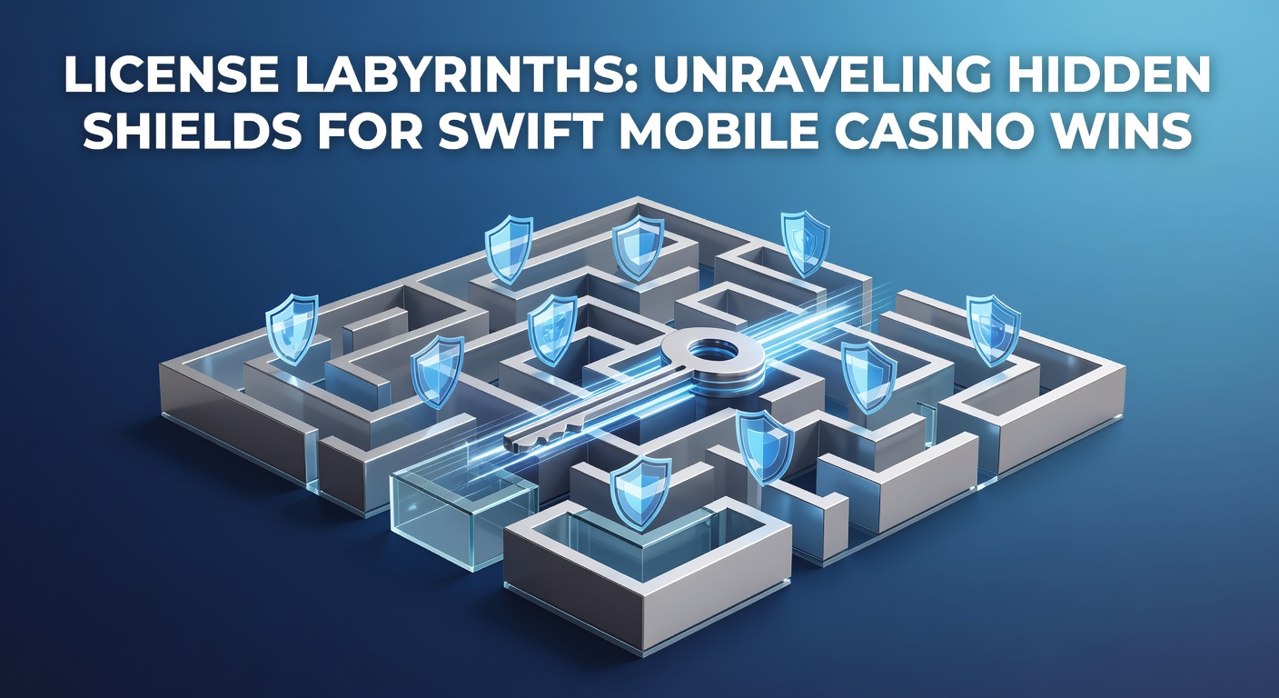 A digital map highlighting international gaming license jurisdictions with glowing icons representing secure mobile casino platforms